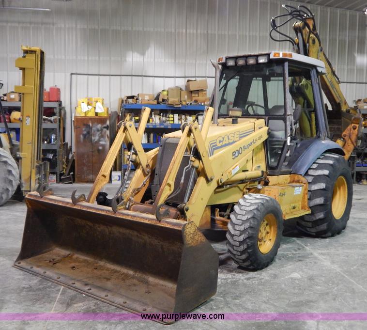 image for item I1233 1995 Case 590 Super L backhoe