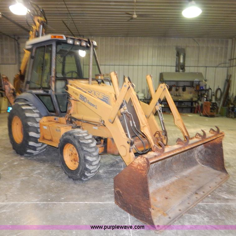 image for item I1233 1995 Case 590 Super L backhoe