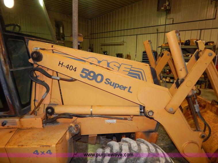 image for item I1233 1995 Case 590 Super L backhoe