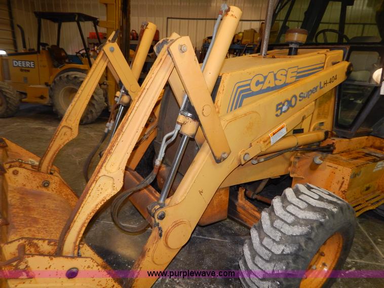 image for item I1233 1995 Case 590 Super L backhoe