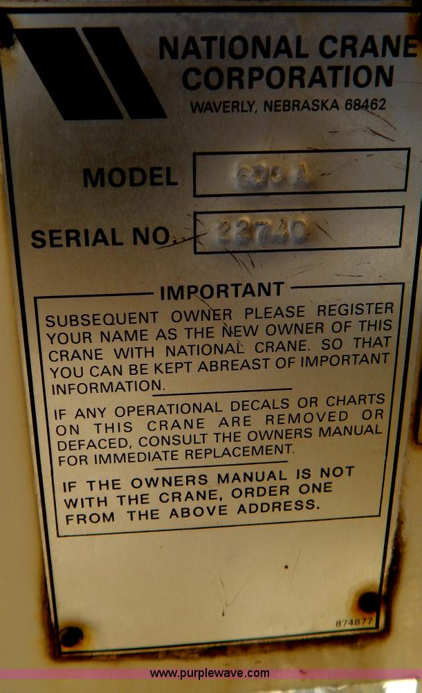 image for item I1237 1998 Freightliner FL80 crane truck