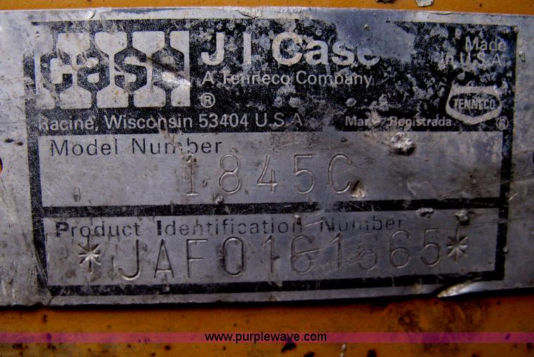 image for item I5705 1995 Case 1845C skid steer