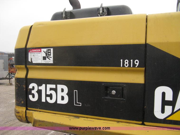image for item I5709 1998 Caterpillar 315B L excavator