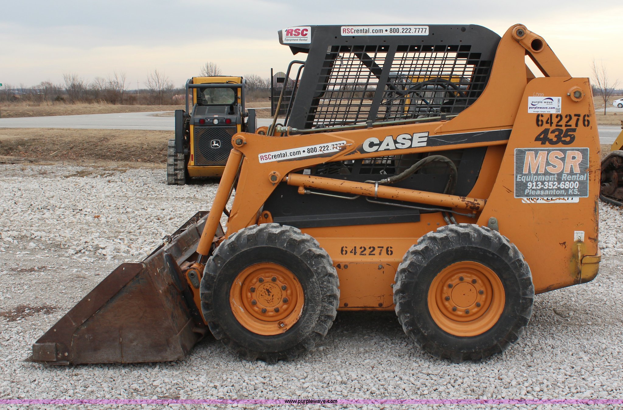 2006 Case 435 skid steer in Pleasanton, KS Item H1380 sold Purple Wave