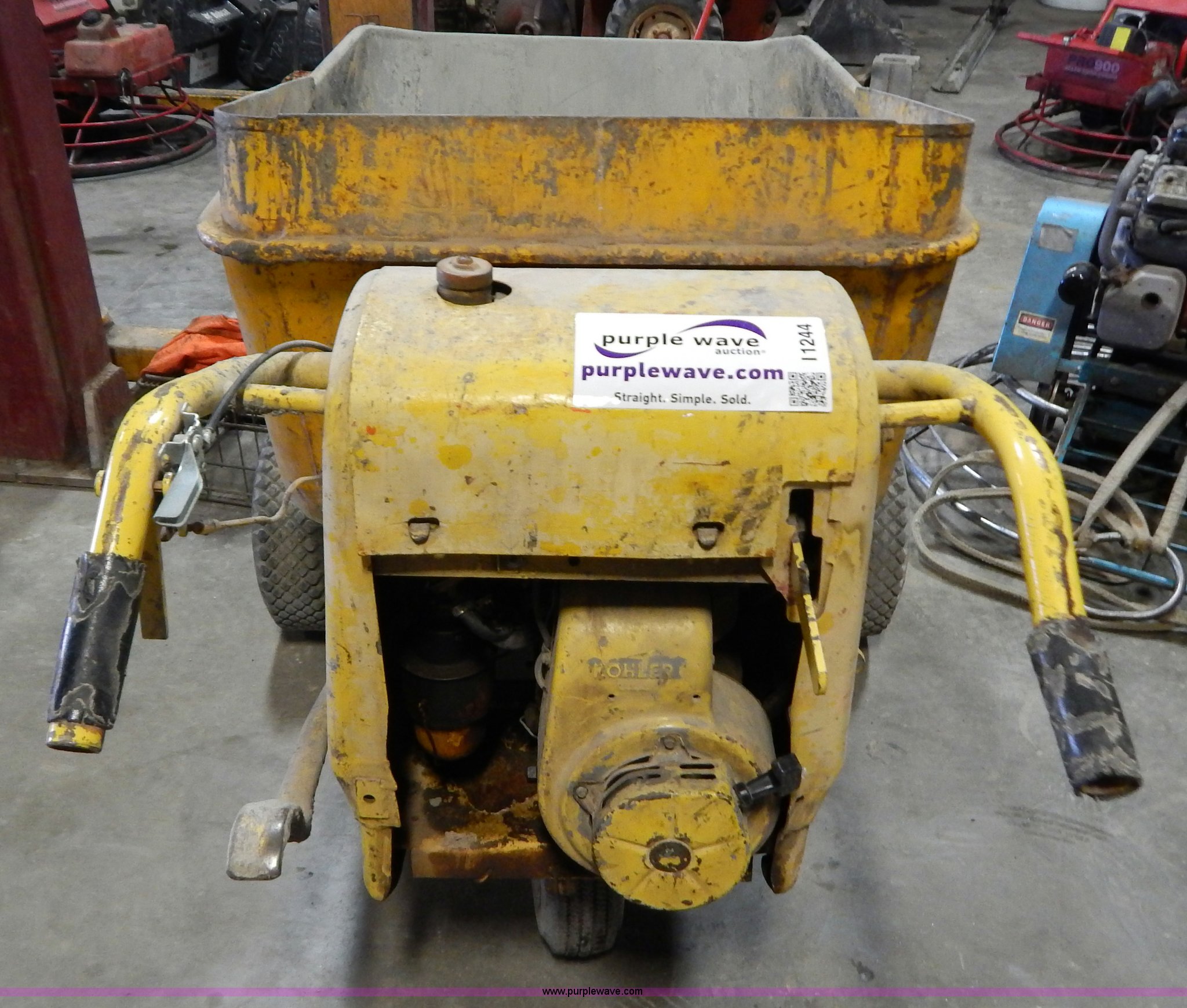 Prime Mover concrete buggy in Oak Grove, MO Item I1244 sold