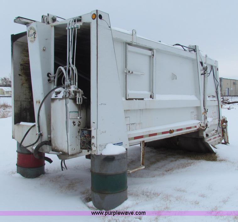 image for item AJ9478 1999 Apollo McClain E-Z Pack refuse truck bed