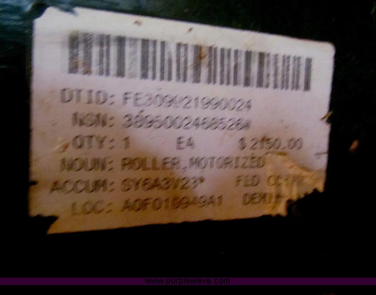 image for item AJ9479 Motorized roller asphalt equipment