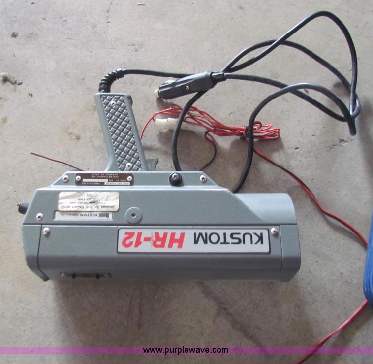 image for item AJ9488 Assorted lights and controls