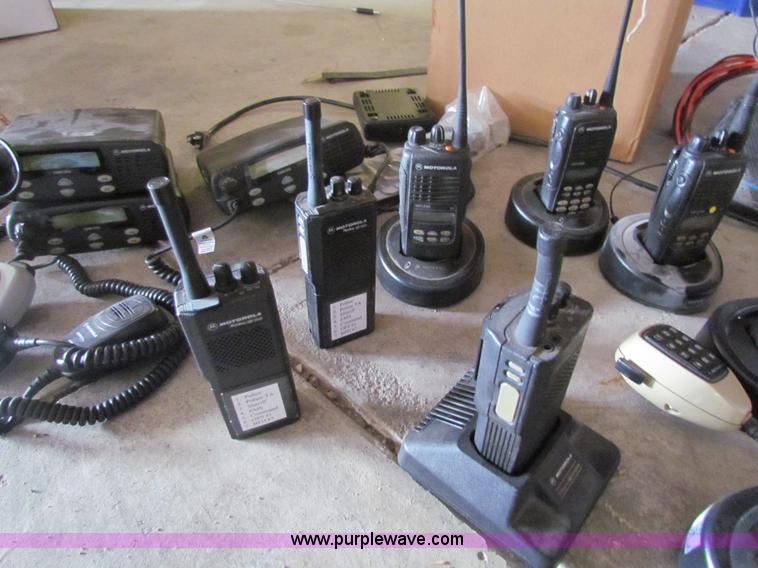 image for item AJ9489 (3) Motorola CDM1250 mobile radios