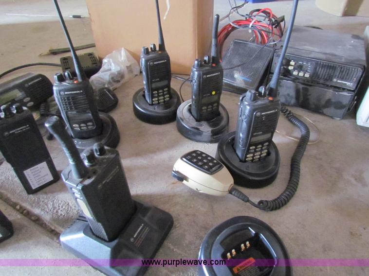 image for item AJ9489 (3) Motorola CDM1250 mobile radios