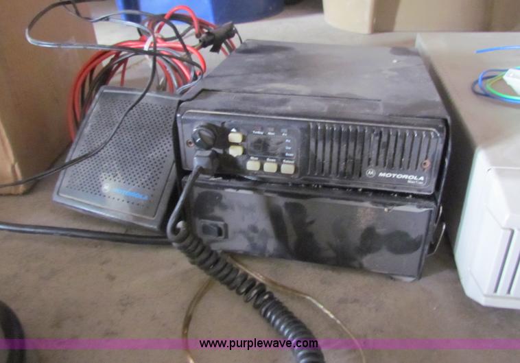 image for item AJ9489 (3) Motorola CDM1250 mobile radios