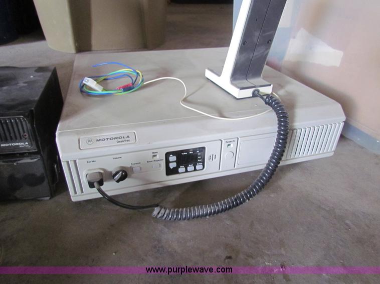 image for item AJ9489 (3) Motorola CDM1250 mobile radios