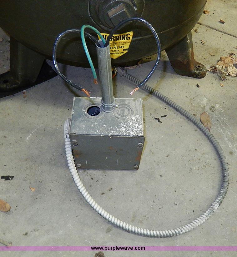 image for item AP9211 1982 Sears 80 gallon air compressor