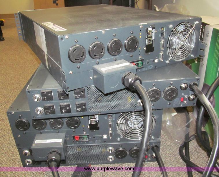 image for item AR9023 (2) Eaton MX5000 rack/tower UPS