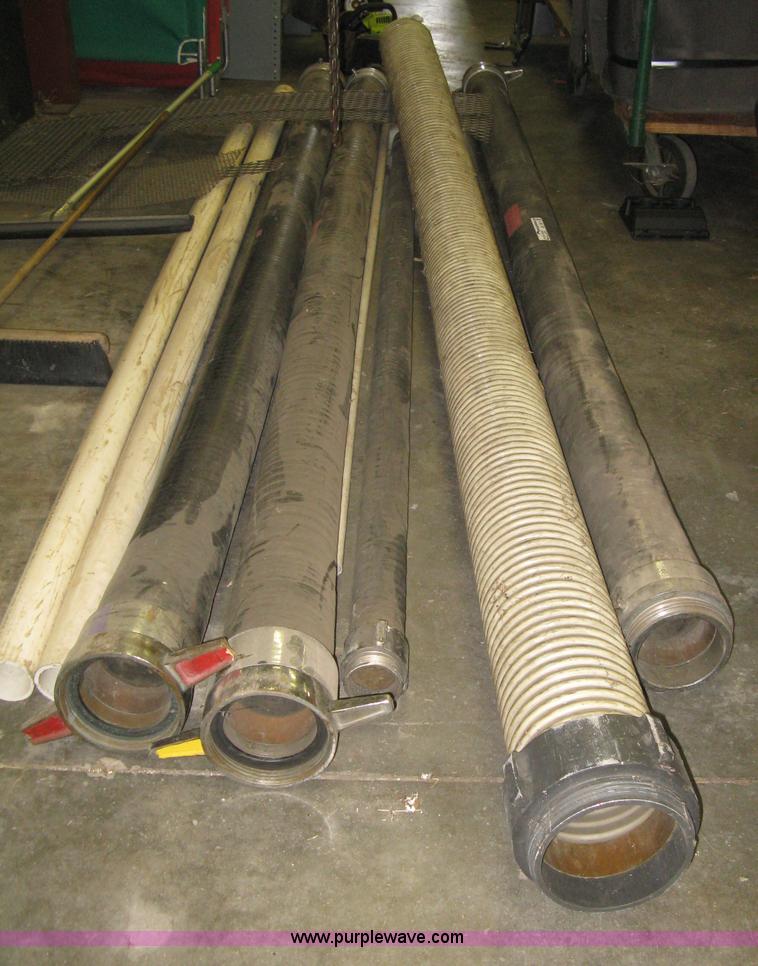 image for item AX9971 Assorted fire department suction hose sections