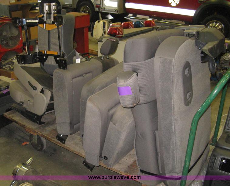 image for item AX9972 Assorted seats and center consoles