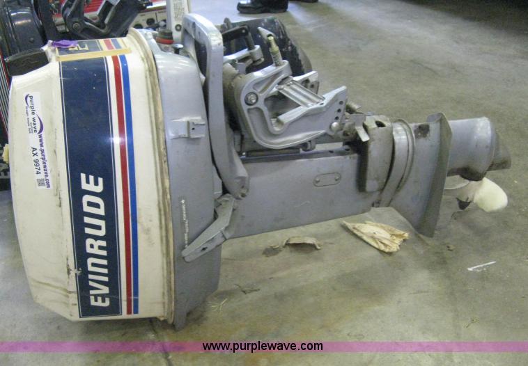 image for item AX9974 (2) Evinrude outboard boat engines