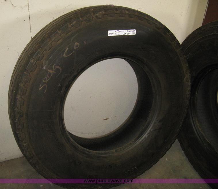 image for item AX9981 Assorted heavy truck tires