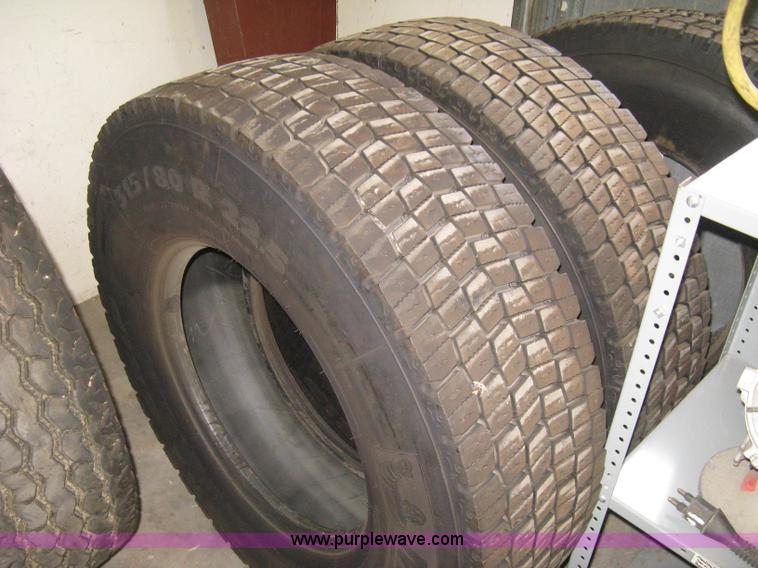 image for item AX9981 Assorted heavy truck tires