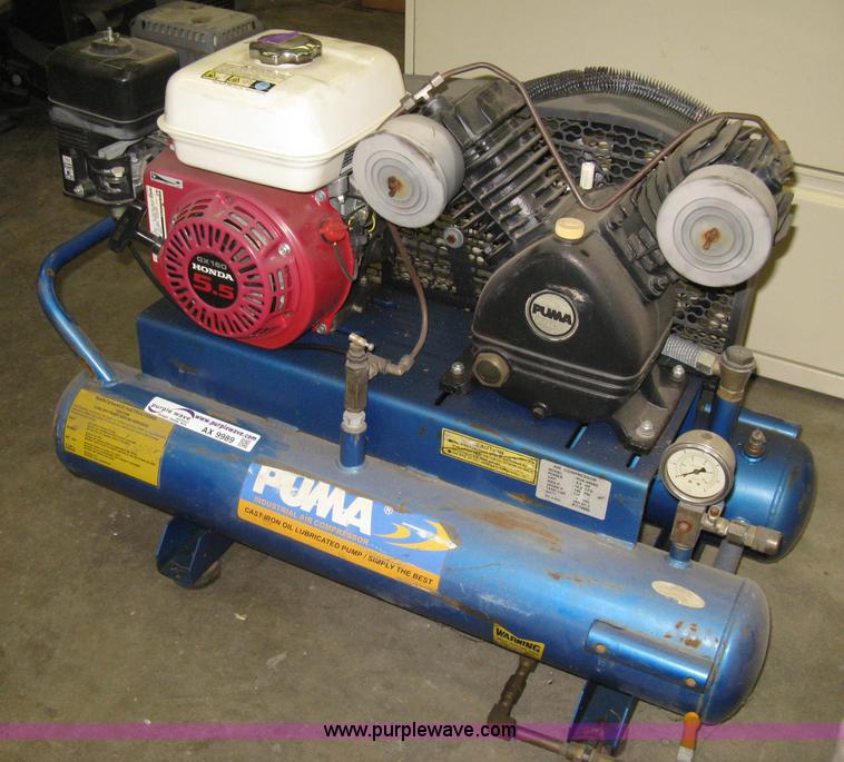 image for item AX9989 Puma twin cylinder air compressor