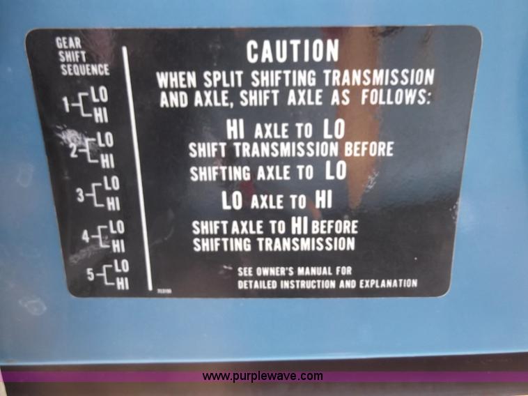 image for item C1763 1974 Chevrolet C60 dump truck