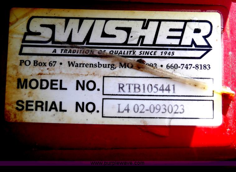image for item C1765 Swisher 44" pull behind finish mower
