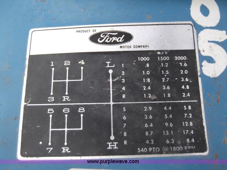 image for item C1766 Ford 3000 tractor