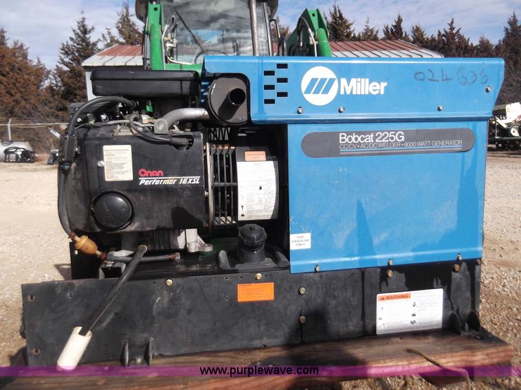 Miller Bobcat 225G welder/generator in Toronto, KS Item C1767 sold