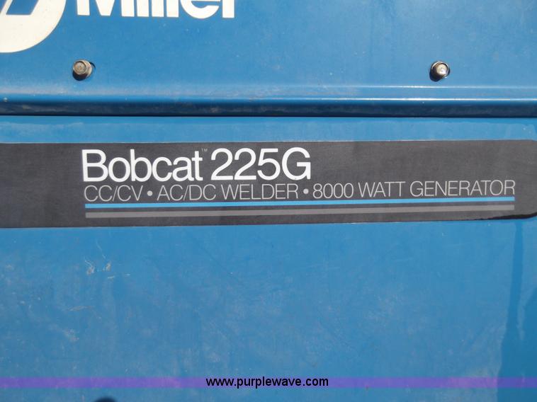image for item C1767 Miller Bobcat 225G welder/generator