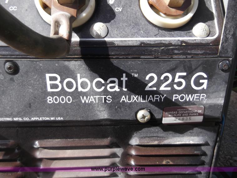 image for item C1767 Miller Bobcat 225G welder/generator