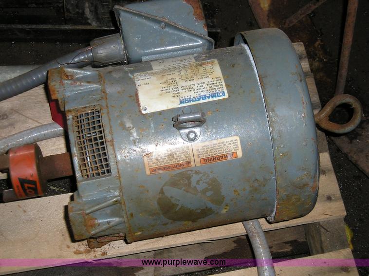 image for item C1787 Assorted motors, pumps, and valves