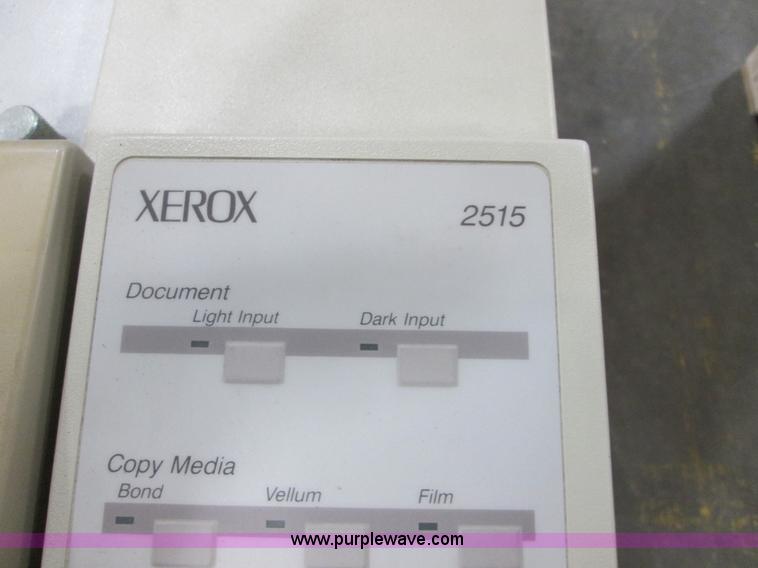 image for item C1814 Xerox 2515 blue print printer
