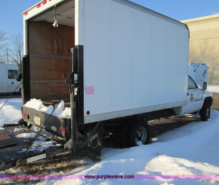 image for item C1830 1996 Dodge Ram 3500 LT box truck