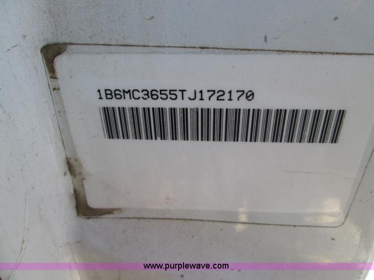 image for item C1830 1996 Dodge Ram 3500 LT box truck