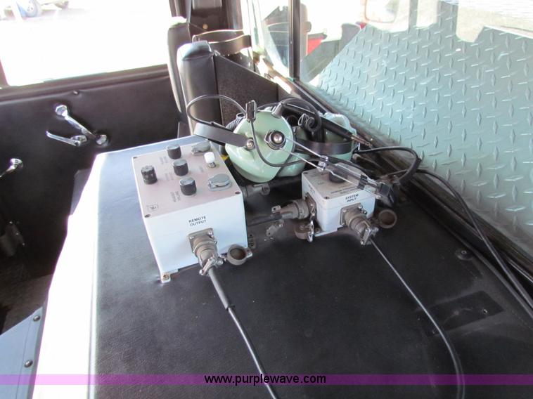 image for item G4498 1990 Pierce Smeal aerial fire truck