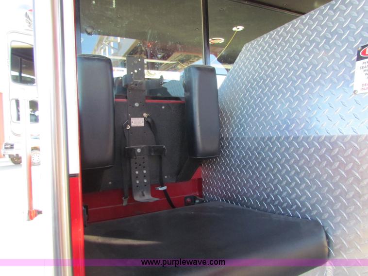 image for item G4498 1990 Pierce Smeal aerial fire truck