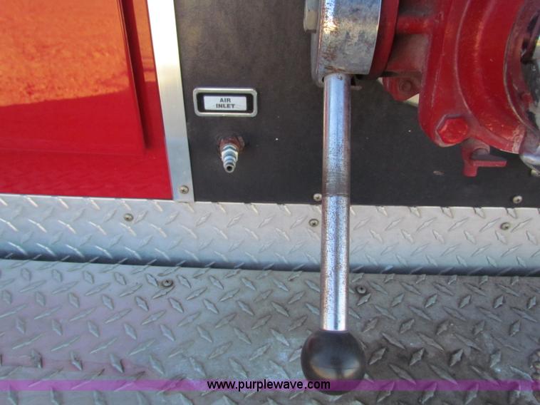 image for item G4498 1990 Pierce Smeal aerial fire truck