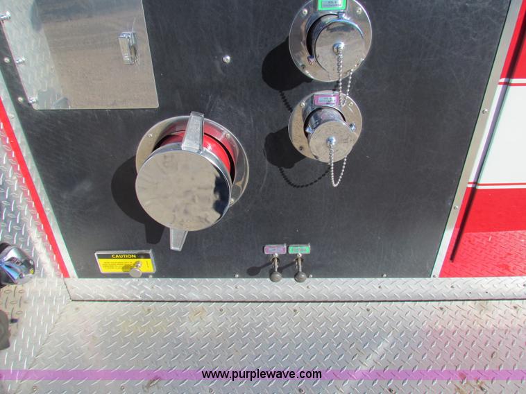 image for item G4498 1990 Pierce Smeal aerial fire truck