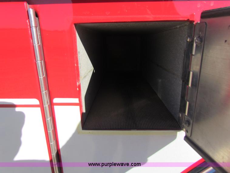 image for item G4498 1990 Pierce Smeal aerial fire truck