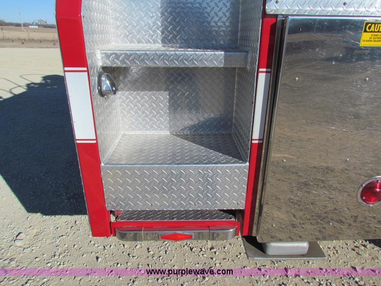 image for item G4498 1990 Pierce Smeal aerial fire truck