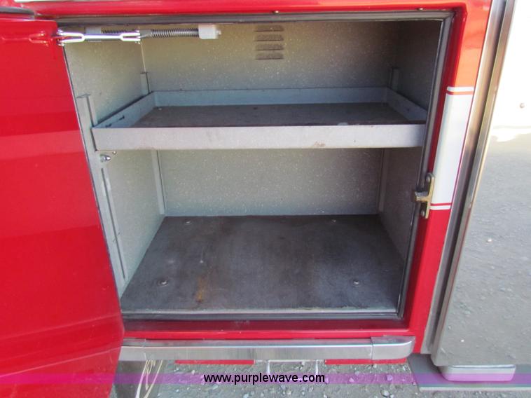 image for item G4498 1990 Pierce Smeal aerial fire truck