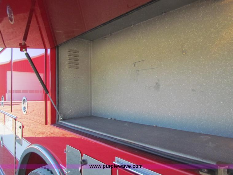 image for item G4498 1990 Pierce Smeal aerial fire truck