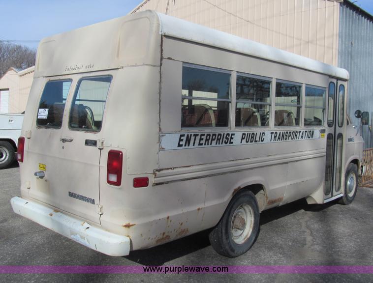 image for item G9588 1983 Dodge B350 transit vehicle