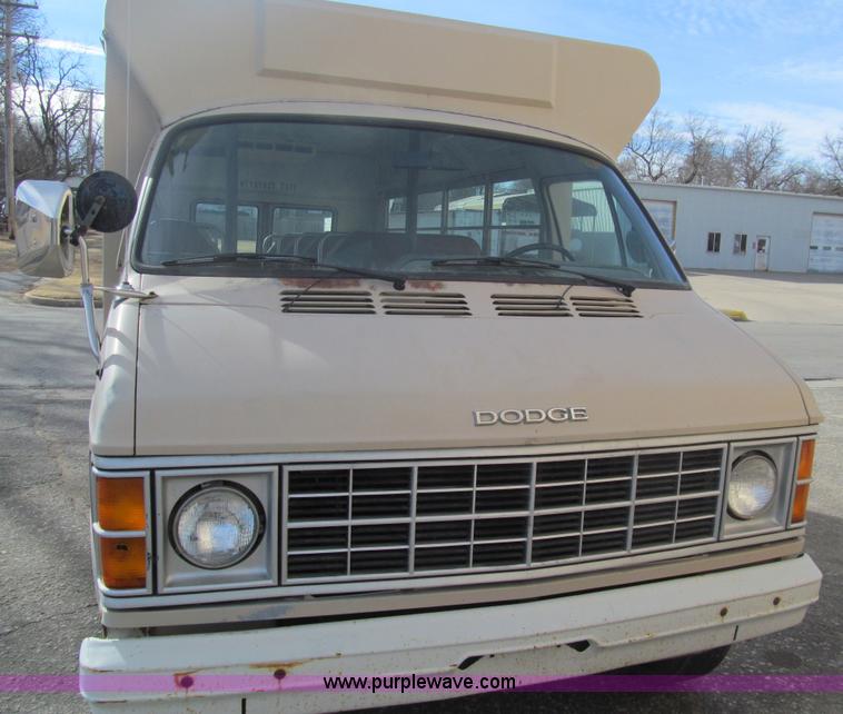 image for item G9588 1983 Dodge B350 transit vehicle