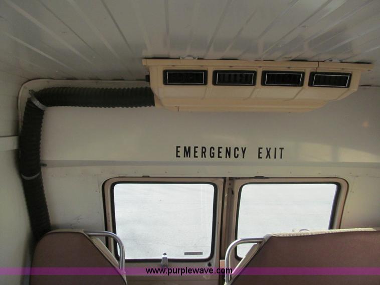 image for item G9588 1983 Dodge B350 transit vehicle