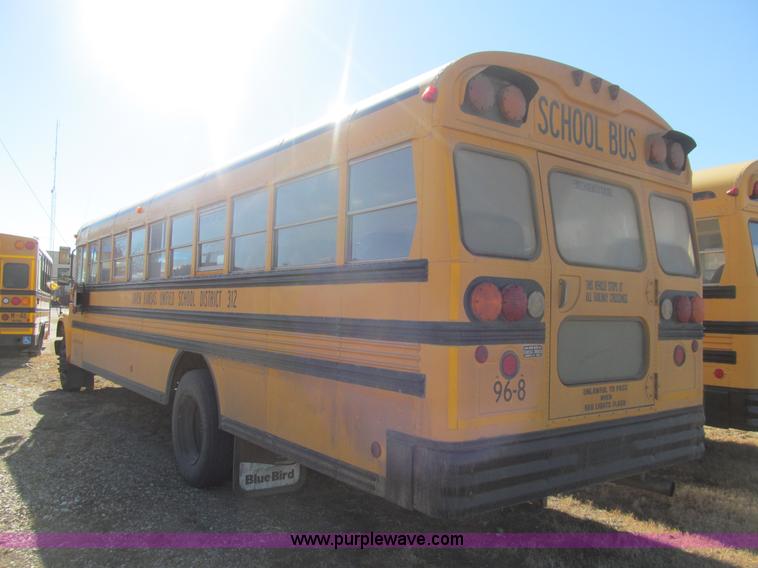 image for item G9590 1997 Ford B800 Blue Bird school bus