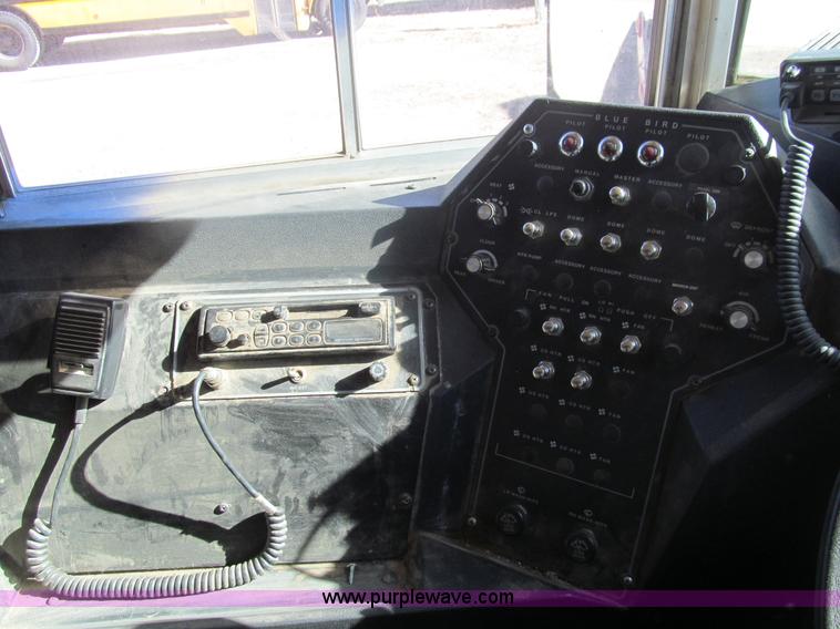 image for item G9590 1997 Ford B800 Blue Bird school bus