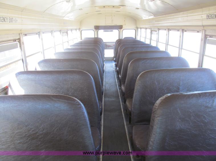 image for item G9590 1997 Ford B800 Blue Bird school bus