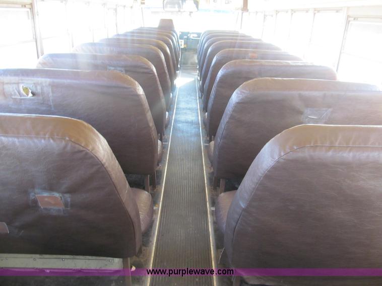 image for item G9590 1997 Ford B800 Blue Bird school bus