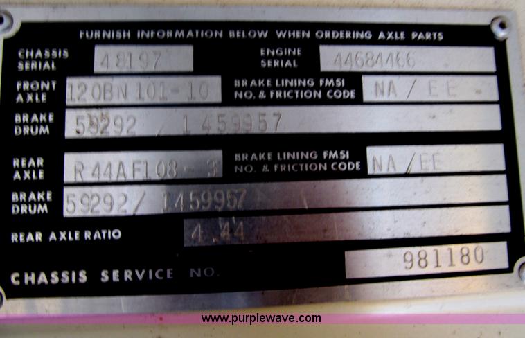 image for item G9591 1992 Blue Bird TC2000 school bus